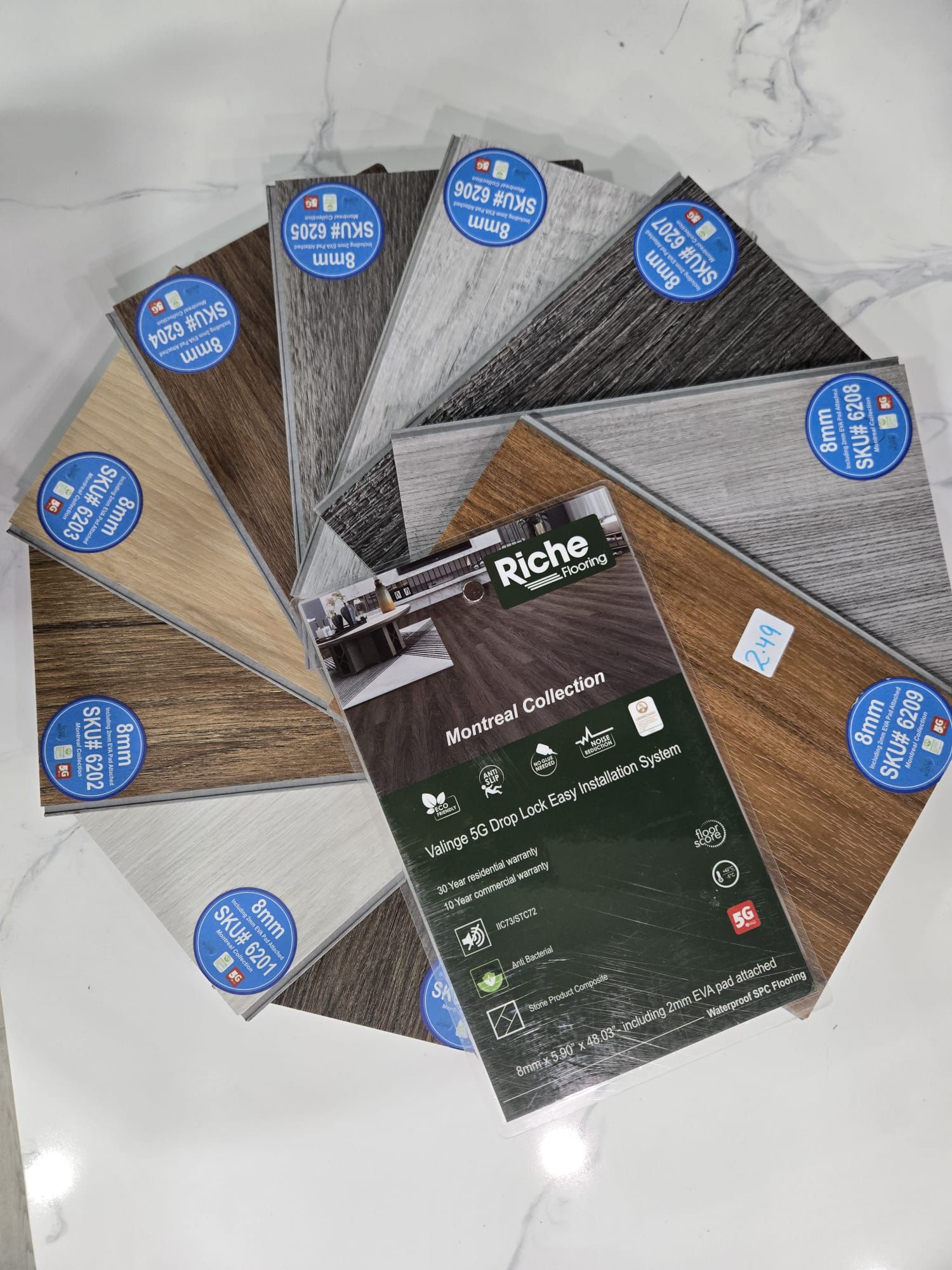 Riche Flooring - Montreal Collection Waterproof SPC