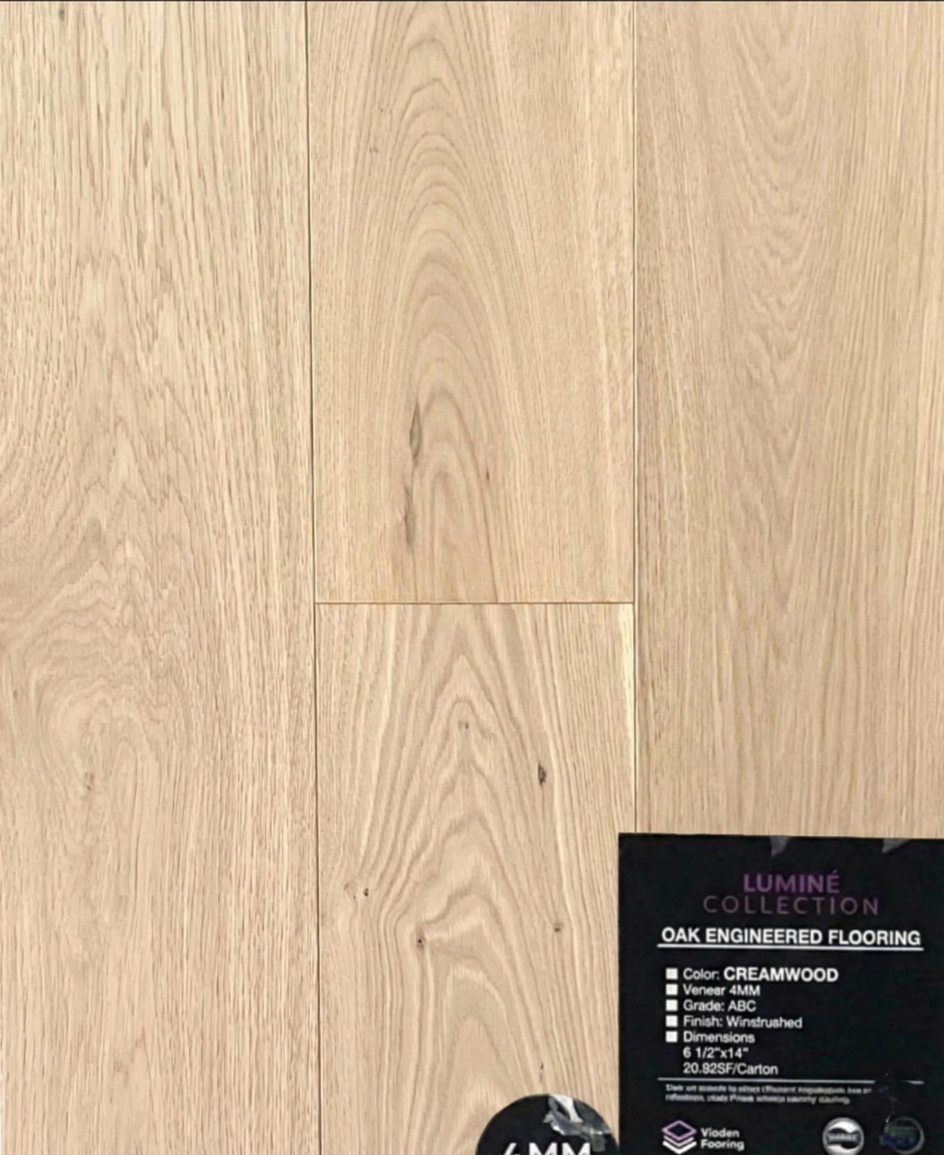 Creamwood Engineered Hardwood Flooring