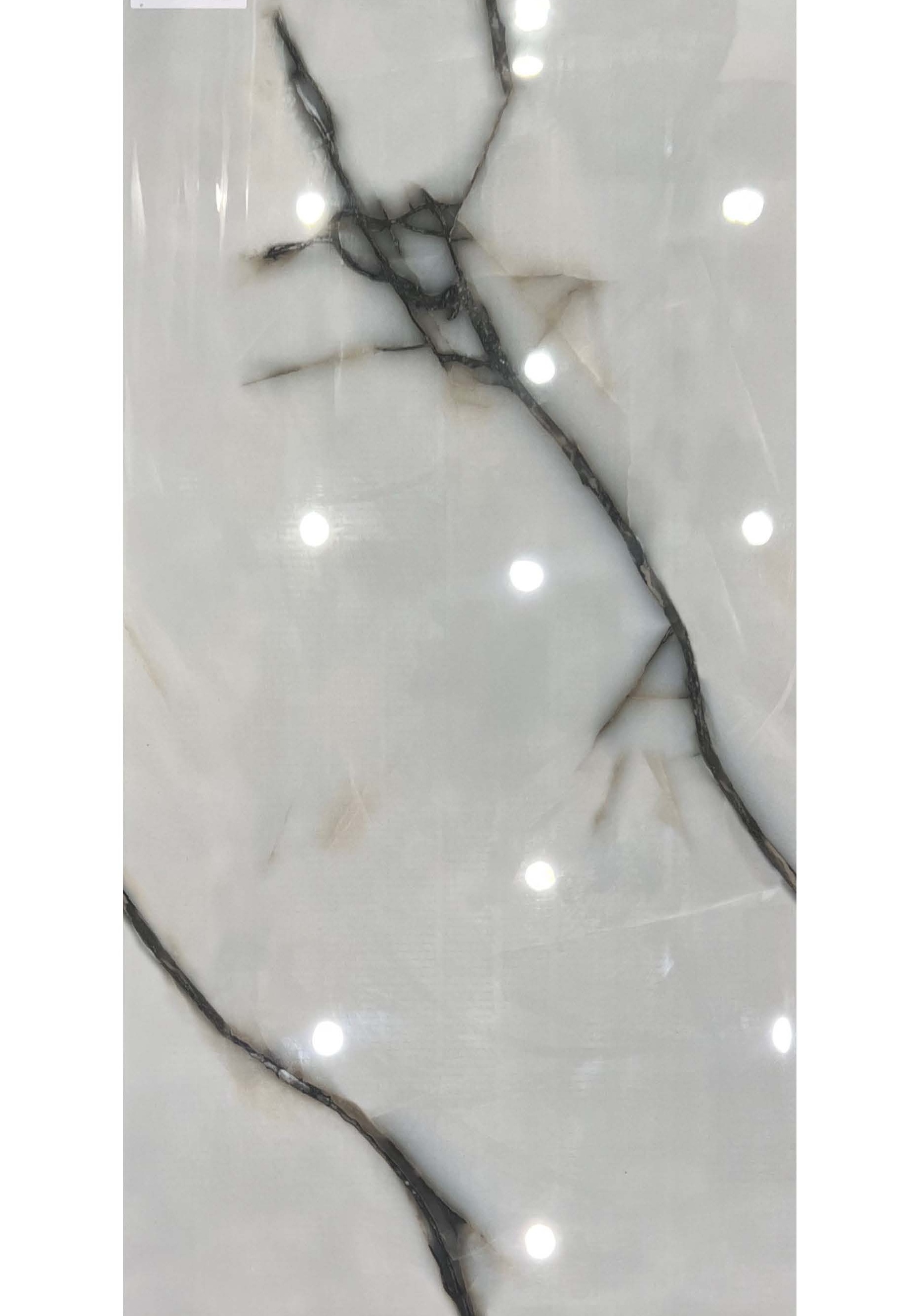 Calacatta Pearl - Premium Gold Accent Marble Tile