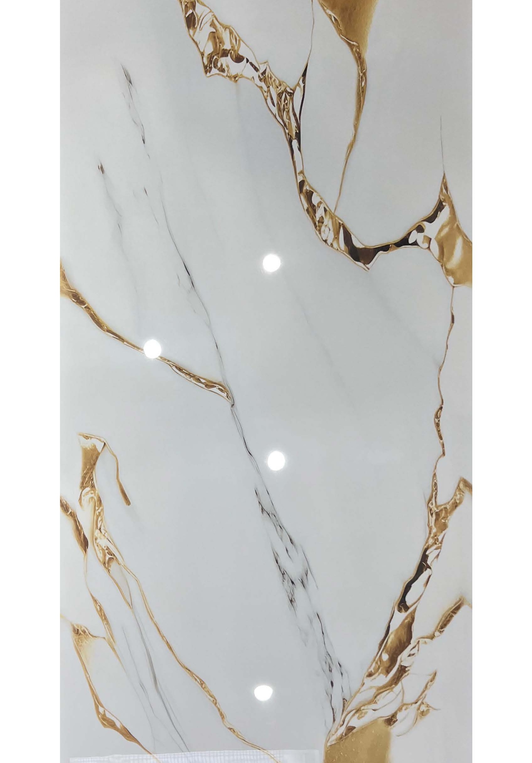 Royal Ivory - Premium Gold Accent Marble Tile